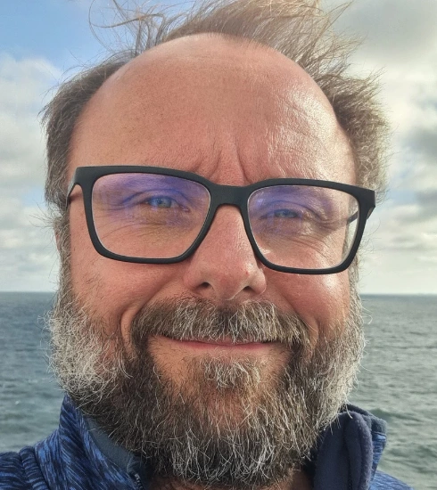 Portrét Jiřího Peterky, ředitele Hydrobiologického ústavu Biologického centra AV ČR