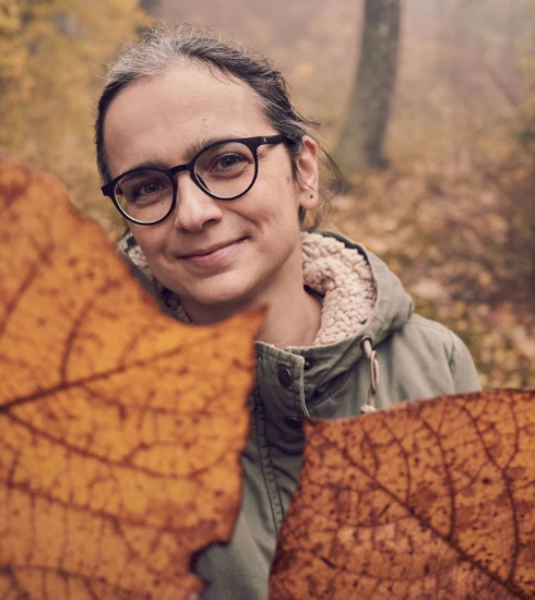 Portrét Zuzany Vařilové, geoložky Oblastního muzea v Ústí nad Labem